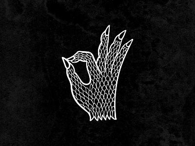 A-ok a ok claws creepy halloween hand hand gesture monster monster hand october scales spooky