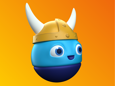 Viking 3d bouncy smash character cosmetic iv