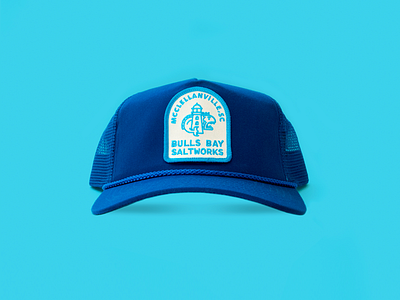 Bulls Bay Saltworks Hat hat lighthouse monster no thanks patch salt