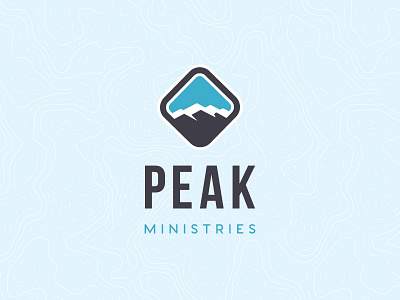 Peak Ministries church logo ministries mountain peak youth group