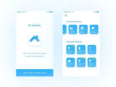 Smart Home App android app ios iot smarthome