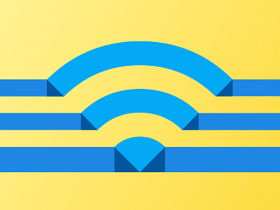 Wifi google material illustrator