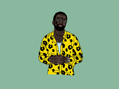 WOPTOBER! atlanta fashion gucci mane hip hop ice cream illustration music rap tattoo