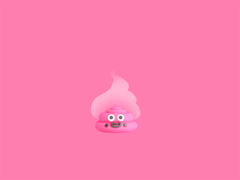 Lil´Poop animation baked cute gif kawaii poop