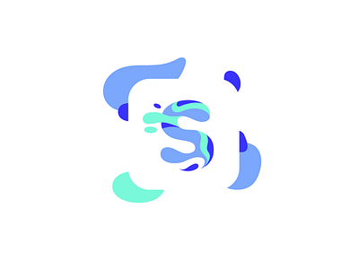 Sweat.me | App Icon app branding fluid icon identity layers liquid logo sweat