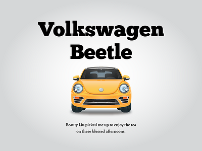 Volkswagen Beetle ai car design story