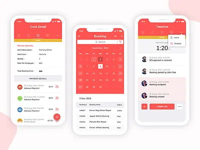 iPhone X - Payment & Booking Detail
