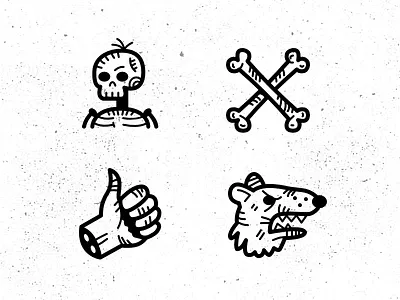 Spooky Tale icons affinity designer black drawing graphic hand drawn icon icons vector