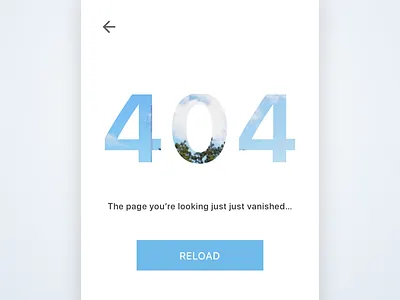 UI Challenge Day #8 404