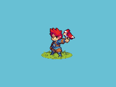 Flynn: Nature Boy design development game illustration pixel pixel art