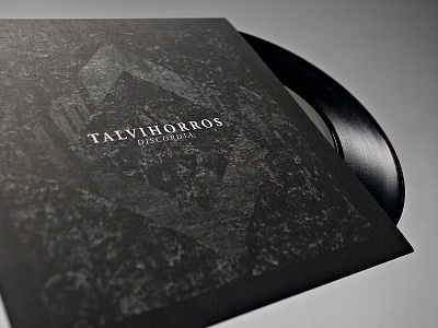 Talvihorros Discordia Vinyl graphic design music packaging print record vinyl