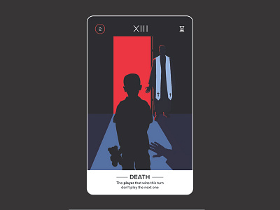 Tarot Card Game - Death beginning card game child church death destruction end father tarot thesis xiii