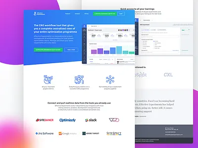 EE - website proposal design homepage landing page ui user interface ux web design website