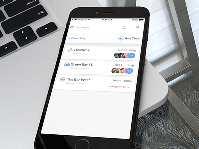 Sport Team Management App Work In Progress basketball football league recreational soccer sports team management