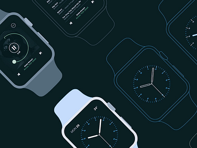 Wired apple iwatch templates time wireframe