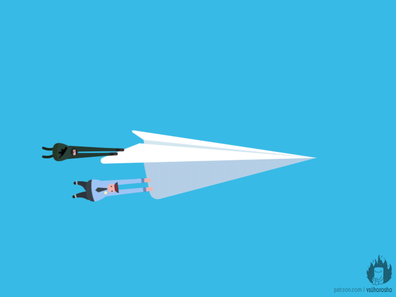 Russian power structures vs Telegram animation cop durov fsb fss gif paper plane police russia telegram