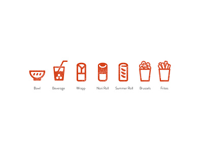World Wrapps: Icon Set branding case study graphic design icons illustration system vector