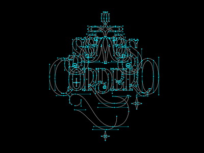 Nodes_ SomosCordero lettering nodes vector