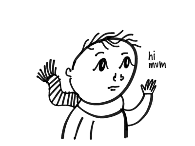 Hi mum animatic animation baby love mum