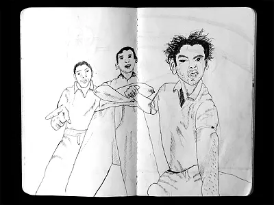 Bullies inktober inktober 2017 sketch book