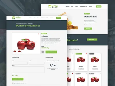 Website for ePlac design responsive ui