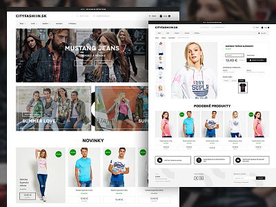 City fashion city ecommerce fashion landing layout page shop street ui ux web webdesign