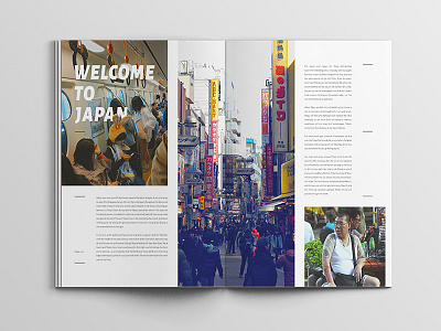 Objective Magazine Page layout editorial grid layout magazine print