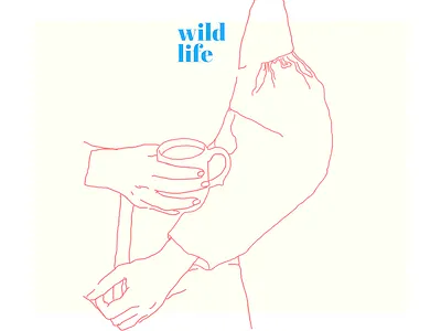 Wild life illustration linedrawing mccartney outline wildlife