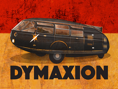 Dymaxion buckminster fuller car dymaxion futurist transport vintage