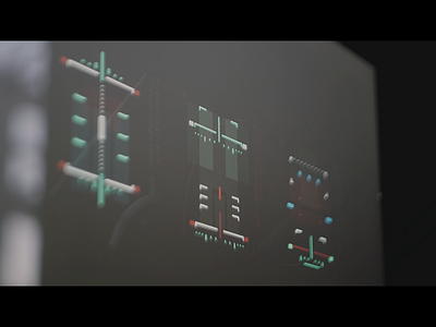 SH(D)-101 abstract analog braindance cyberpunk film fui high tech hud sci fi sh 101 ui warmth