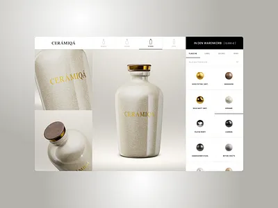 Premium Product Configurator branding configurator cro custom products ecommerce luxury design premium ecommerce premium web design premium webdesign product configurator ui ux web design webdesign