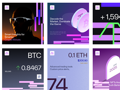 Crypto DEX app branding color design illustration iphone logo page ui web