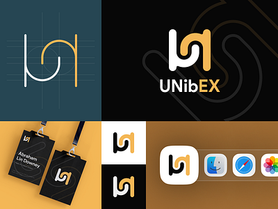 UNibEX Logo Design branding design graphic design illustration logo ui uidesign uiux ux uxdesign