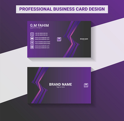 Creative & Professional Business Card Design brochure business card card facebook cover page design flyer id card illustrator photoshop poster