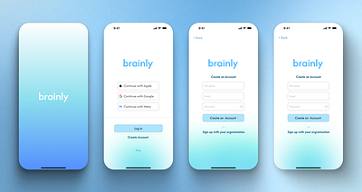 UI/UX app "Brainly" app branding education explore figma graphic design interface ios mobile native product productdesign profile search ui uimobile uiux user interface userinterface ux