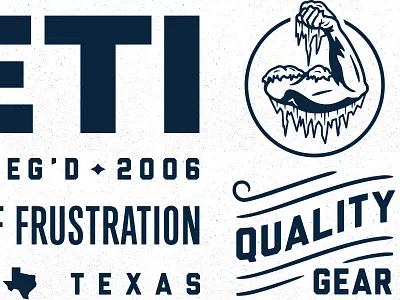 Ice Bicep apparel bicep cold design gear ice illustration strong texas