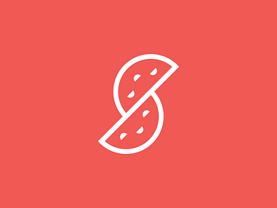 Switberry "S" lettermark berry branding cannabis letspanda lettermark mark s symbol typography