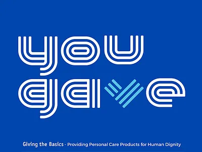 Postcard Design for Giving the Basics brand font mailer postcard