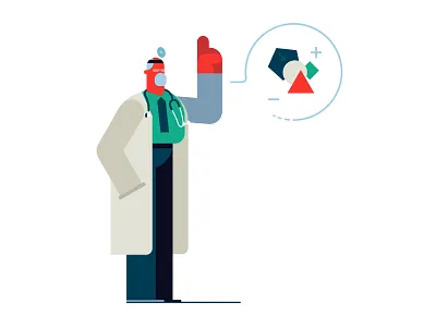 Doctor Says animation character doctor health medicine talk warning