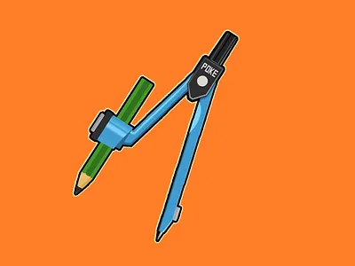 Stationary Item 2d illustration photoshop