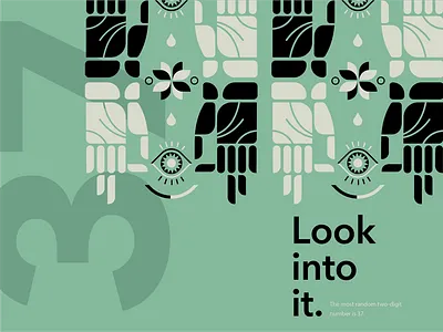 37 drop eye green hands holding layout type. composition