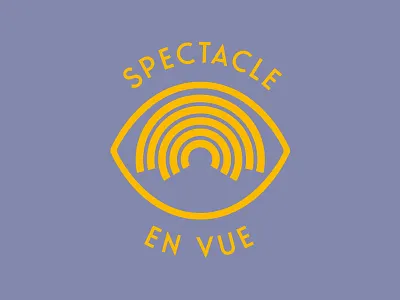 Spectacle En Vue acting bleacher eye font identity logo seats show terraces theater tier view