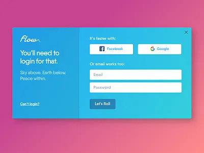 Login and Signup form form login signup ui ux
