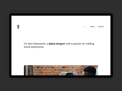 samhainsworth.com branding logo personal portfolio website work