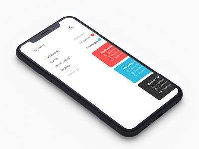 Healthcare app doctor health healthcare hospital interface ios iphone medical mobile ui ux