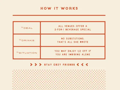 WIP :: layout denver design drinks food logo typography