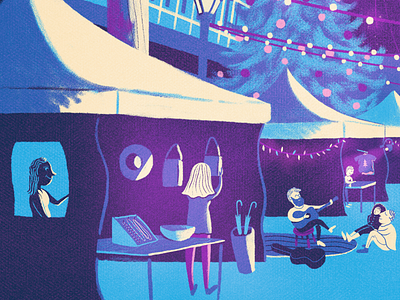 Winter Scene (Detail 3)