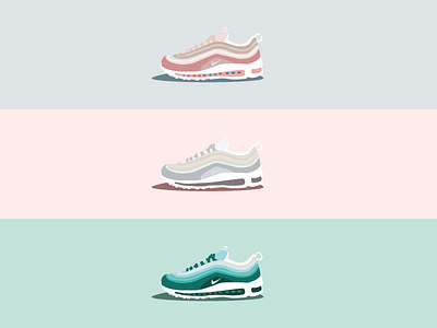 Air Max 97 air max air max 97 hypebeast nike nike air max sneakerhead sneakers vector art