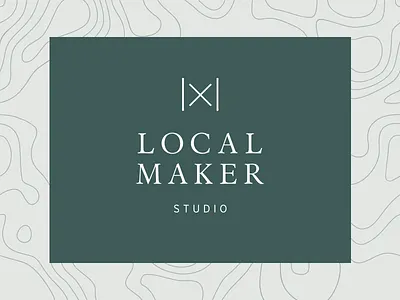 Local Maker Final Logo branding logo pattern