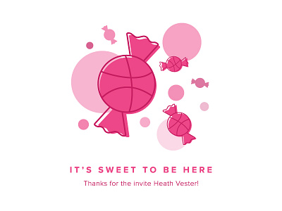 Dribble Debut candy debut dribbble